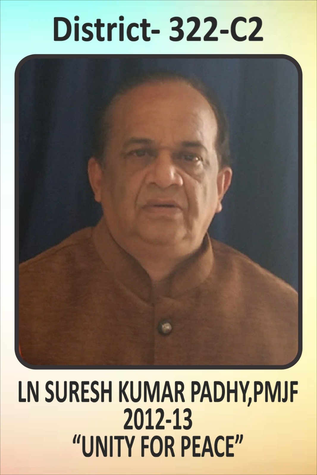 Lion Suresh Kumar Padhy, PMJF